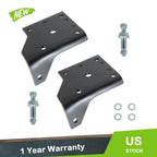 Set of 2 Multi Leaf Spring Shock Plate Bracket Kit for Nova Camaro (1968–1972)