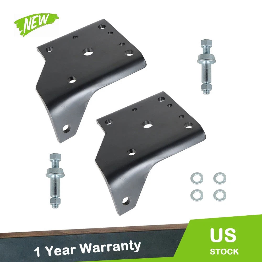 Set of 2 Multi Leaf Spring Shock Plate Bracket Kit for Nova Camaro (1968–1972)