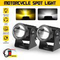 White LED Spot Light for Motorcycle ATV EXV