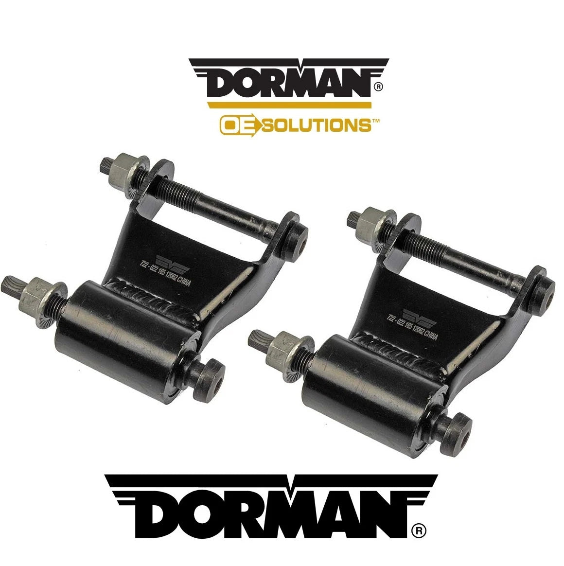 Set of 2 Rear Leaf Spring Shackles for Dodge Ram (1994–2002) Dorman 924-100
