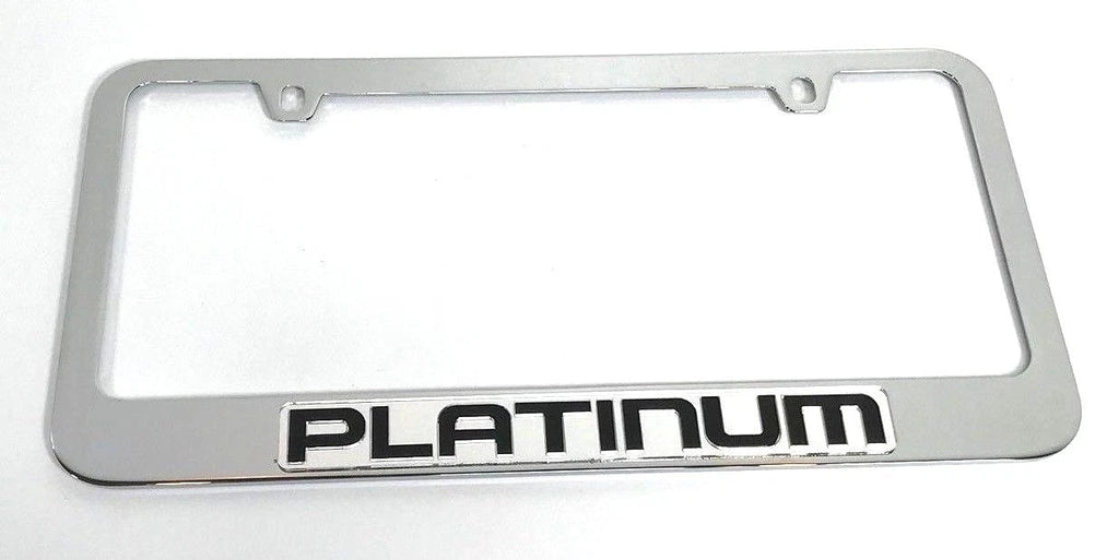 Platinum License Plate Frame for Ford Platinum (2011–2016)