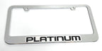Platinum License Plate Frame for Ford Platinum (2011–2016)