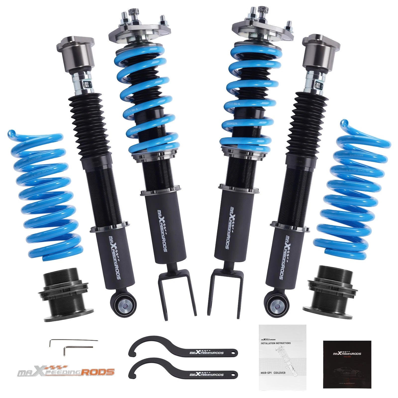 24 Level Coilover Suspension Kit for Mercedes-Benz W205 RWD (2015–2021)