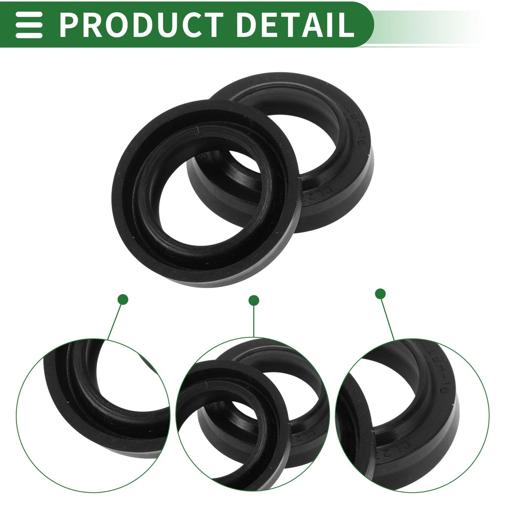 Set of 5 Oil Seal Rotary Shaft Seal NBR Rubber 16x24x4.5mm