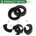 Set of 5 Oil Seal Rotary Shaft Seal NBR Rubber 16x24x4.5mm