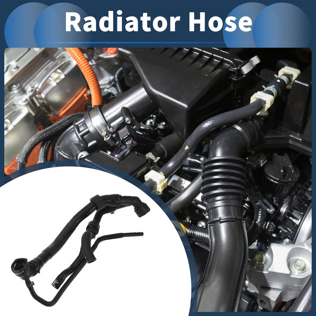 Radiator Hose for Volkswagen Golf SportWagen (2015–2019) 5Q0122101CF Black