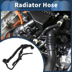 Radiator Hose for Volkswagen Golf SportWagen (2015–2019) 5Q0122101CF Black