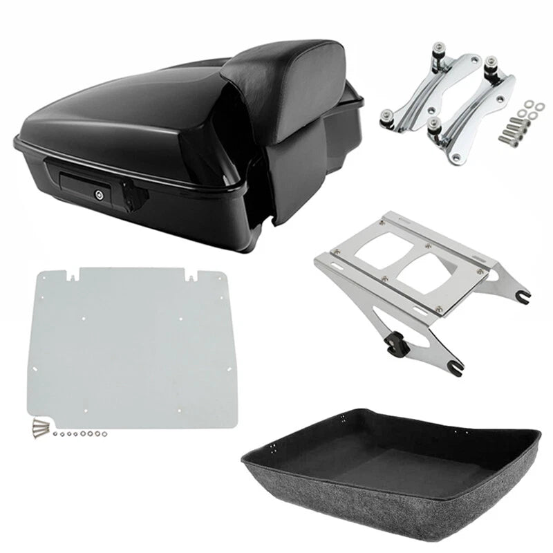 Chopped Trunk Pad Mount Plate Docking Kit for Harley Touring (2014–2026)