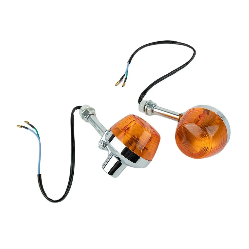 8mm Turn Signal Indicator Light for C70 CT70 CT90 XL100 CB350 (1970–1979)