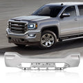 Chrome Steel Front Bumper Face Bar for GMC Sierra 1500 (2016–2018)