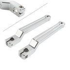 Chrome Heel & Toe Gear Shift Levers for Harley Softail Touring Trike (2010–2023)