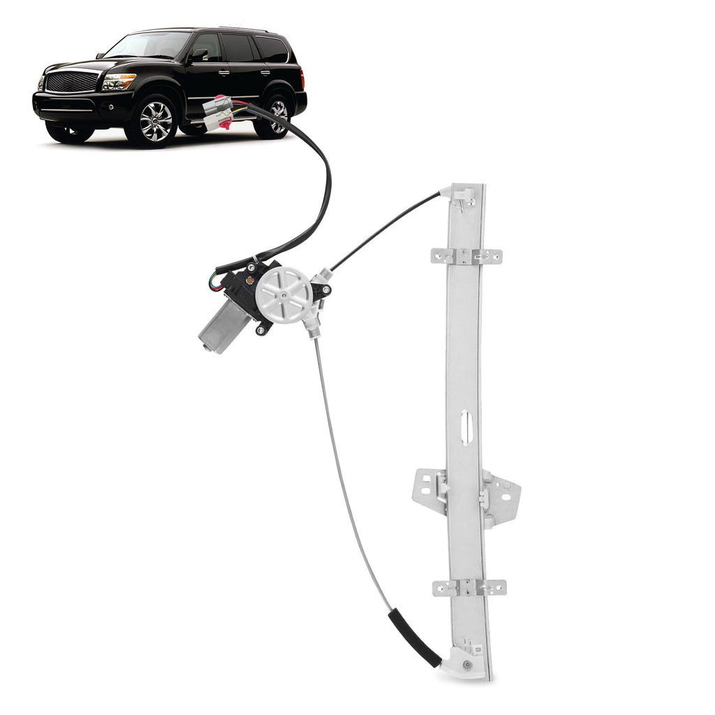 Front Left Power Window Regulator w/ Motor for Honda Odyssey (2003–2004) 72250S0XA52