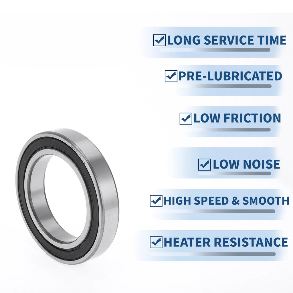 Deep Groove Ball Bearing 6015VV for Scooter Skateboard (P0 75x115x20mm)