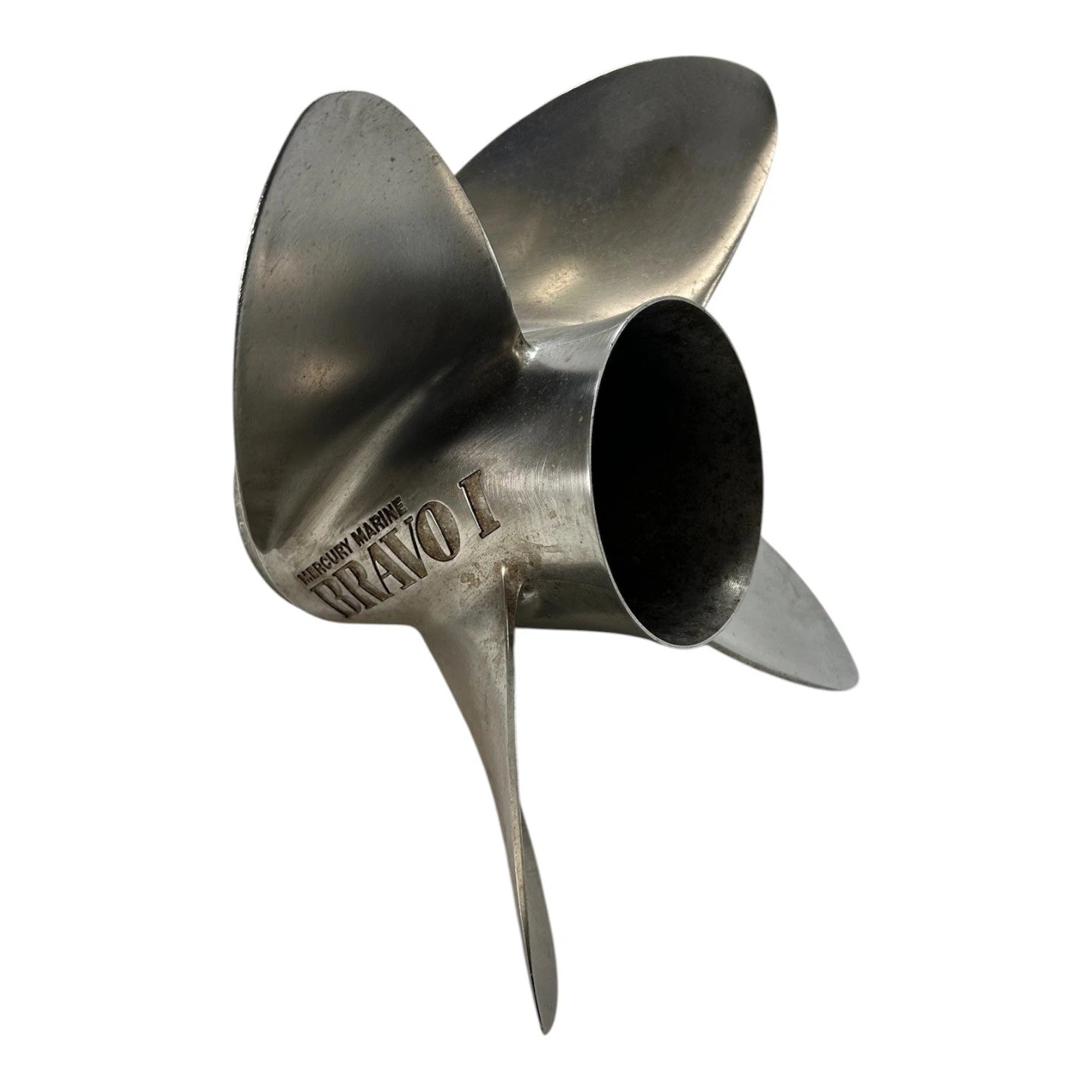 Set of 4 Bravo 1 SS Propellers for Mercury (15.25 x 24P, LH, 48-831911)