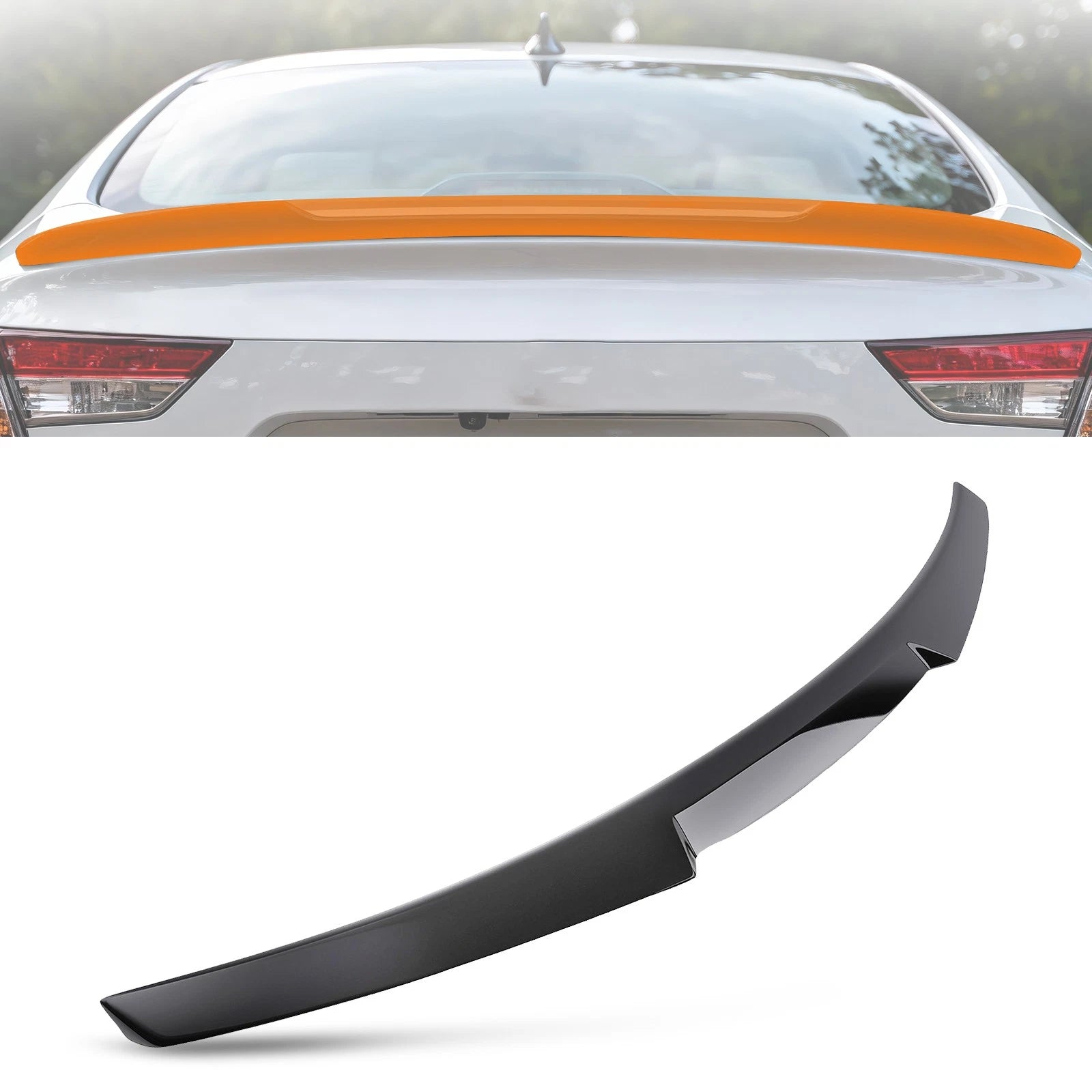 Trunk Lip Spoiler for Audi A3 S3 RS3 Sedan (2014–2020)