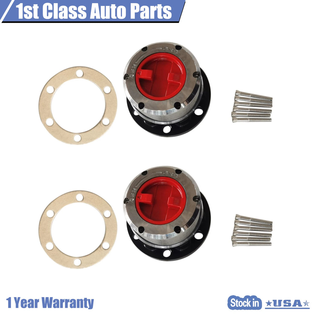 2X Locking Hubs for Jeep CJ2/CJ3/CJ5/CJ6 (1941–1971)