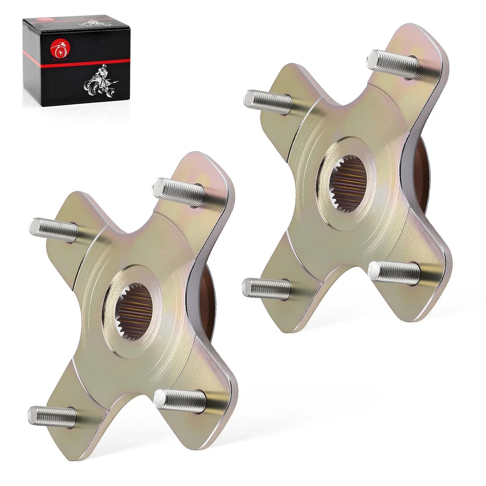 2 x Front/Rear Wheel Hub for Can-Am Outlander 500 MAX (2007–2012)