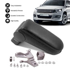 Center Console Armrest Storage Box Kit for Volkswagen Jetta Golf Passat