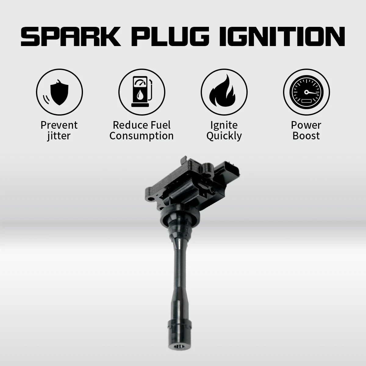 Pack of 1 Ignition Coil for Chrysler Mitsubishi Dodge 2.4L 2.0L 1.8L UF295