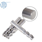 3 Pack 1/2" 3 Flute Regular Carbide End Mill 1-1/4" LOC 3" Overall Length