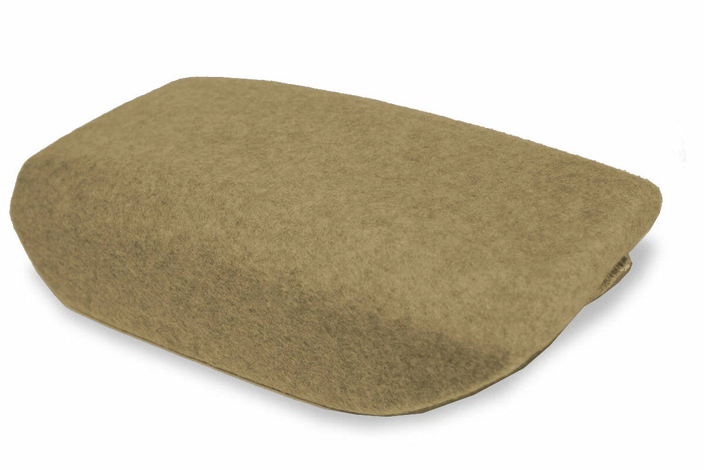 Fleece Console Lid Armrest Cover for Volvo S80 (1999–2006) Beige