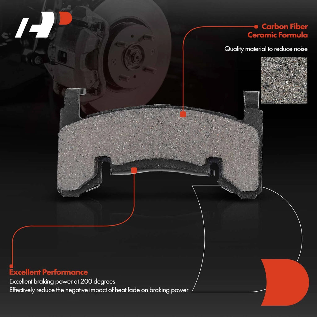 Ceramic Brake Pads for Chevy Malibu and Camaro and GMC (1978–1983)