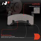 Ceramic Brake Pads for Chevy Malibu and Camaro and GMC (1978–1983)