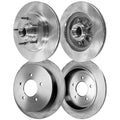 Front and Rear Disc Brake Rotors for Ford F-150 RWD (1999)