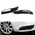 2X Front Bumper Fog Light Grille Cover for Audi A5 (2012–2016)