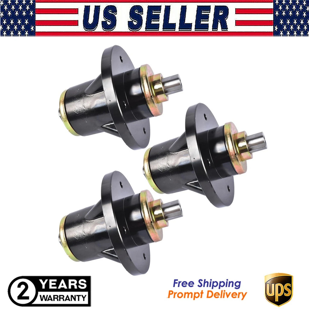 Set of 3 Spindle Assemblies for Bad Boy Outlaw Extreme (48"–72" Deck)