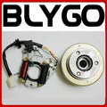 Magneto Stator Plate Roller Flywheel for 50cc 110cc 125cc PIT Quad ATV Buggy