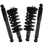 Set of 4 Front Quick Strut, Coil Spring, Rear Shock for Nissan Armada (2005–2015)