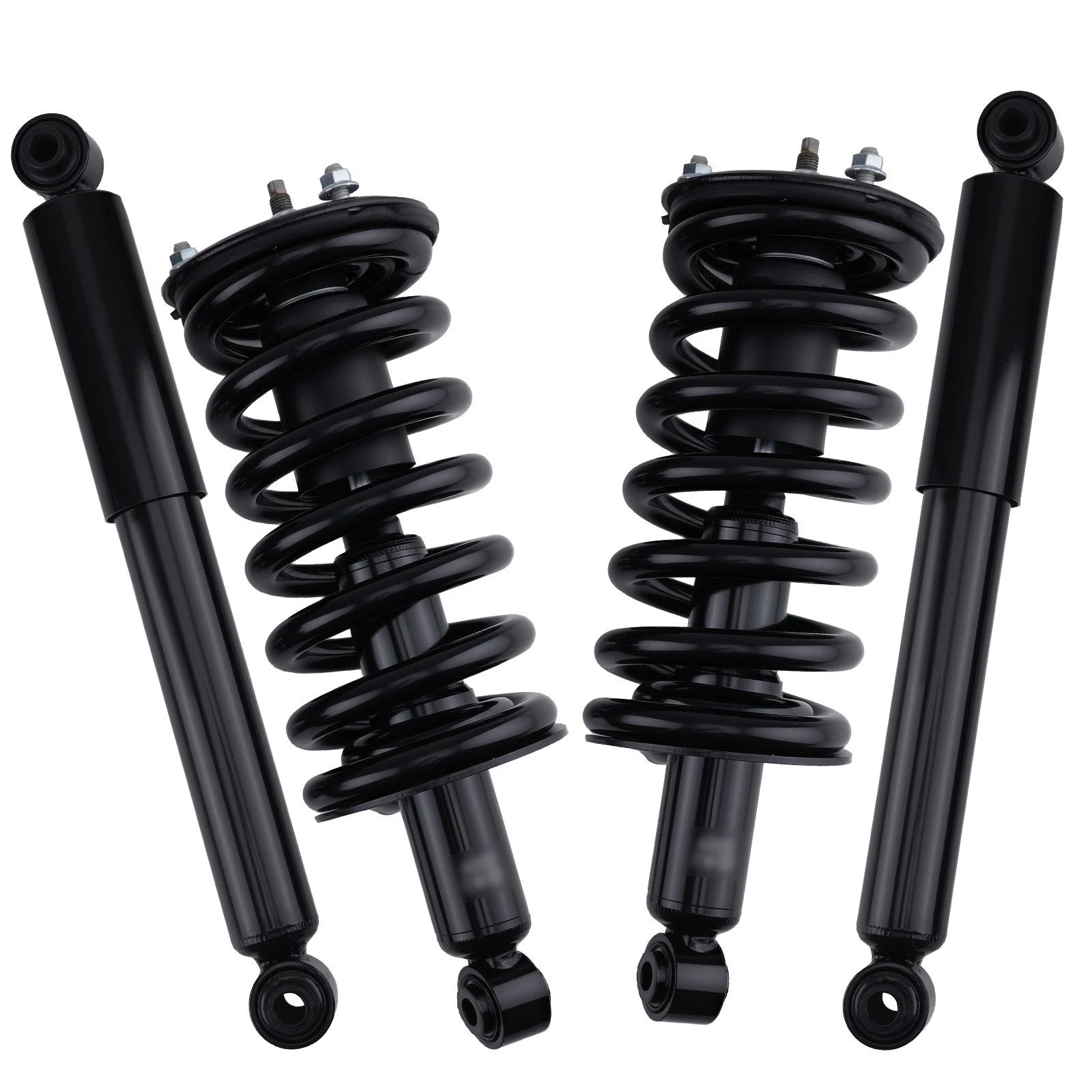 Set of 4 Front Quick Strut, Coil Spring, Rear Shock for Nissan Armada (2005–2015)