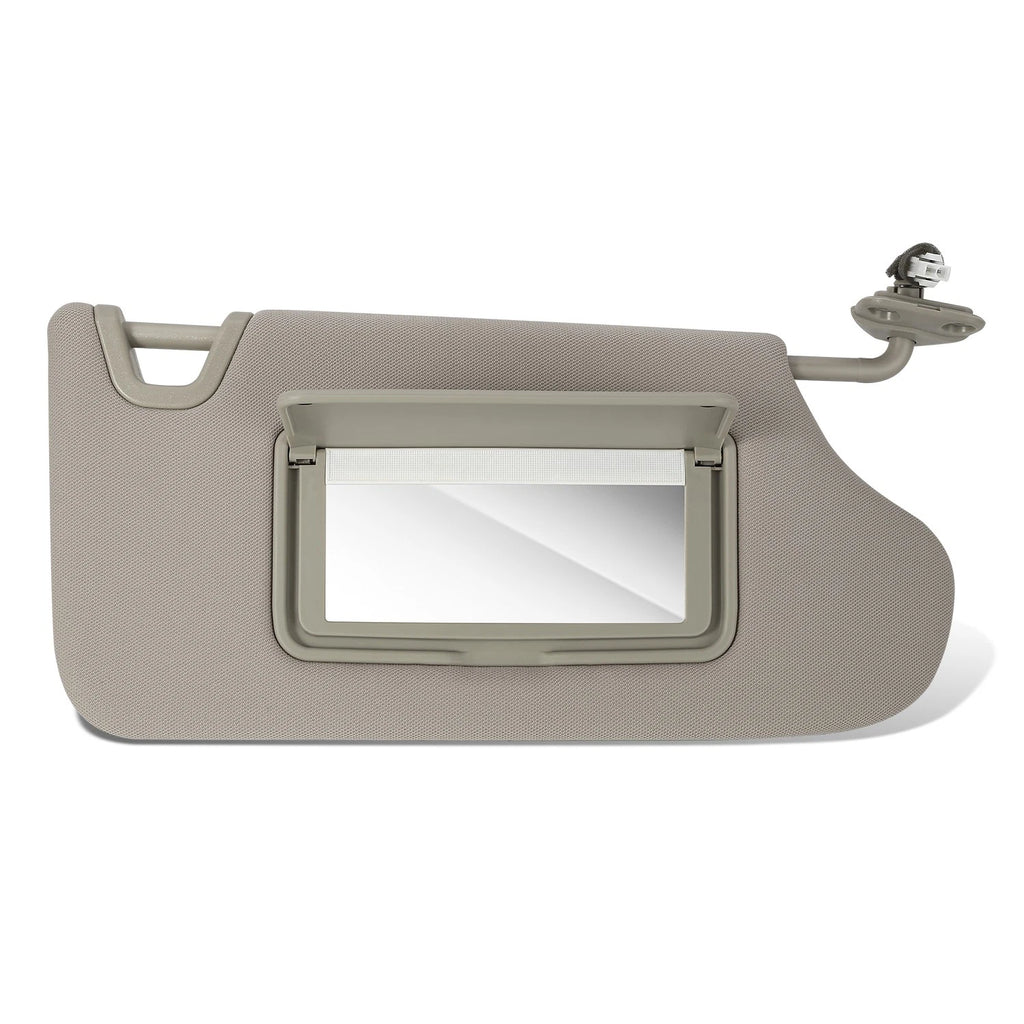 Sun Visor for Nissan Altima (2013–2018) Right Side Gray w/Mirror Replacement