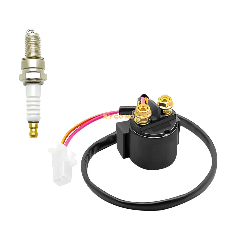 Starter Solenoid Relay & Spark for Yamaha Warrior 350, Big Bear 350, Kodiak 400 (1997–2006)
