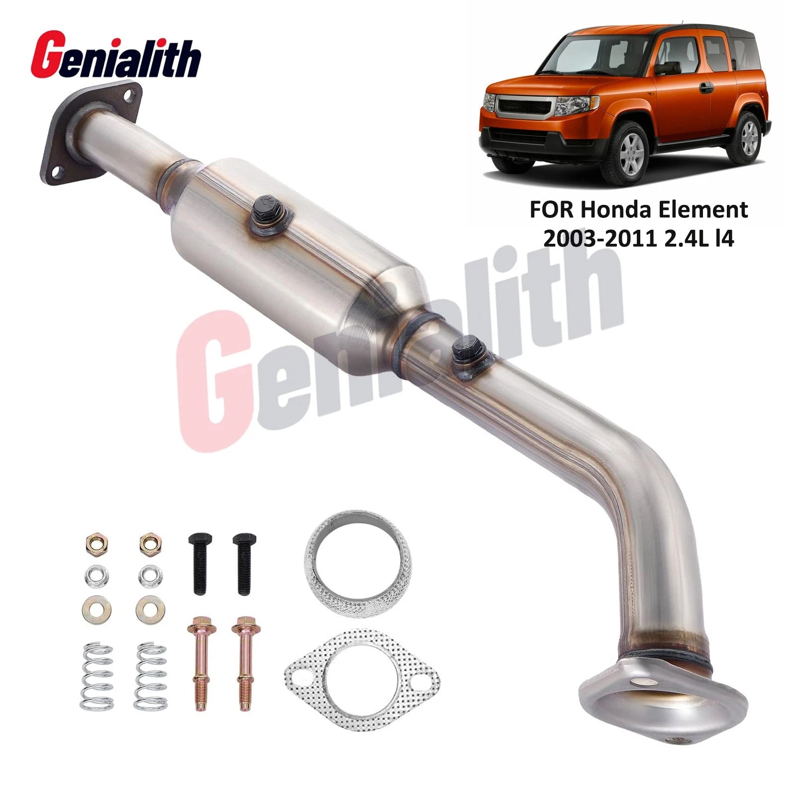Rear Catalytic Converter for Honda Element (2003–2011) 2.4L