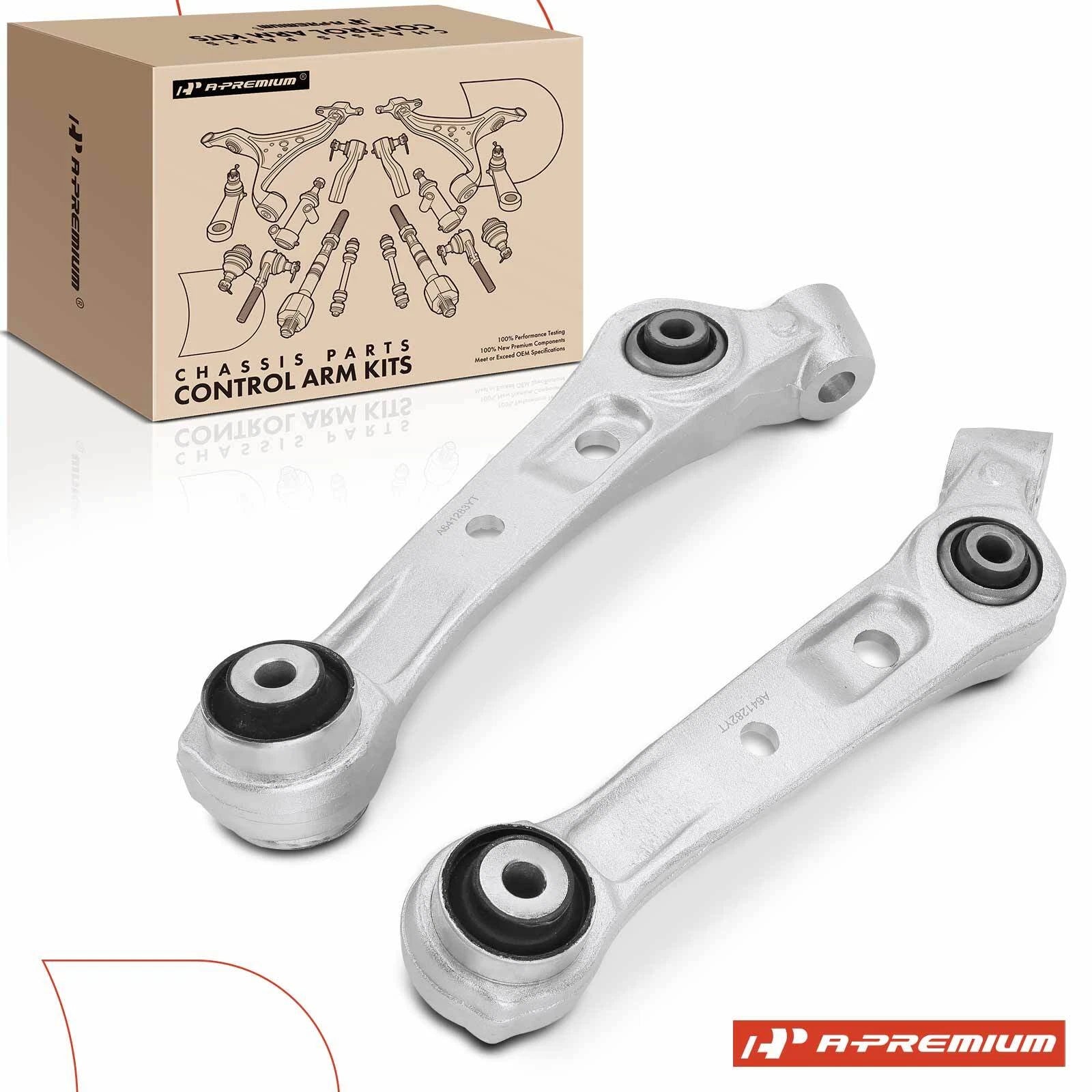 2X Front Lower Rearward Control Arms for BMW 535i GT xDrive (2011–2017)