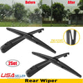 4Pcs Rear Wiper Blade & Arm for Hyundai Santa Fe (2013–2018)
