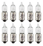Set of 10 Hella Multi Purpose Halogen Light Bulbs BAX9s (12V-6W) H6W