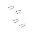Set of 4 Trailer Leaf Spring U-Bolts for 2-3/8" Round Axles