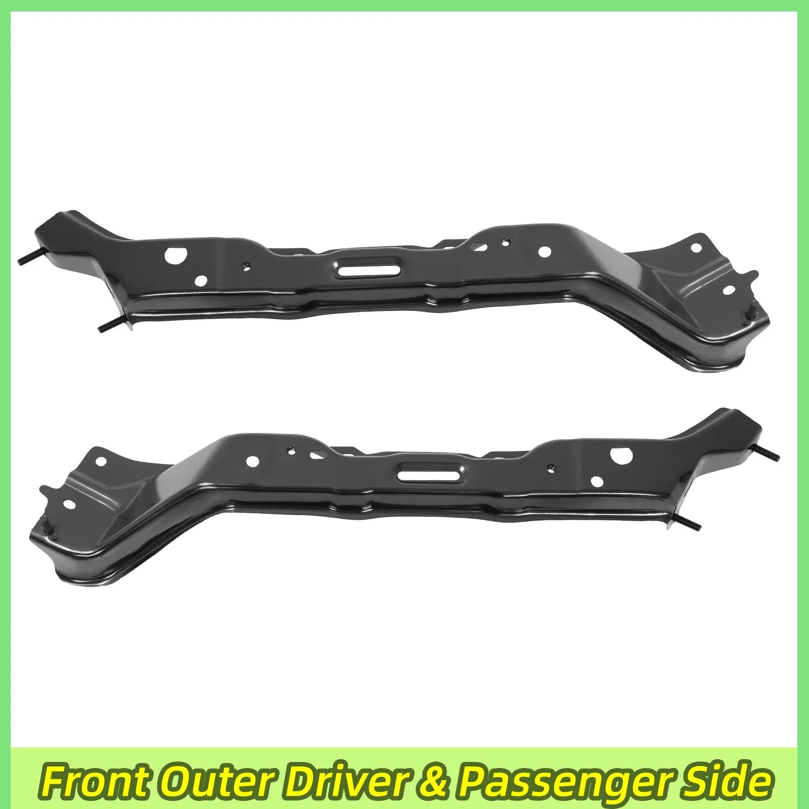 Set of 2 Front Outer Bumper Retainer Bracket for Toyota Tundra (2007–2013)