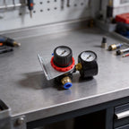 AR2000 Pressure Regulator with Gauge for Pneumatic Tools