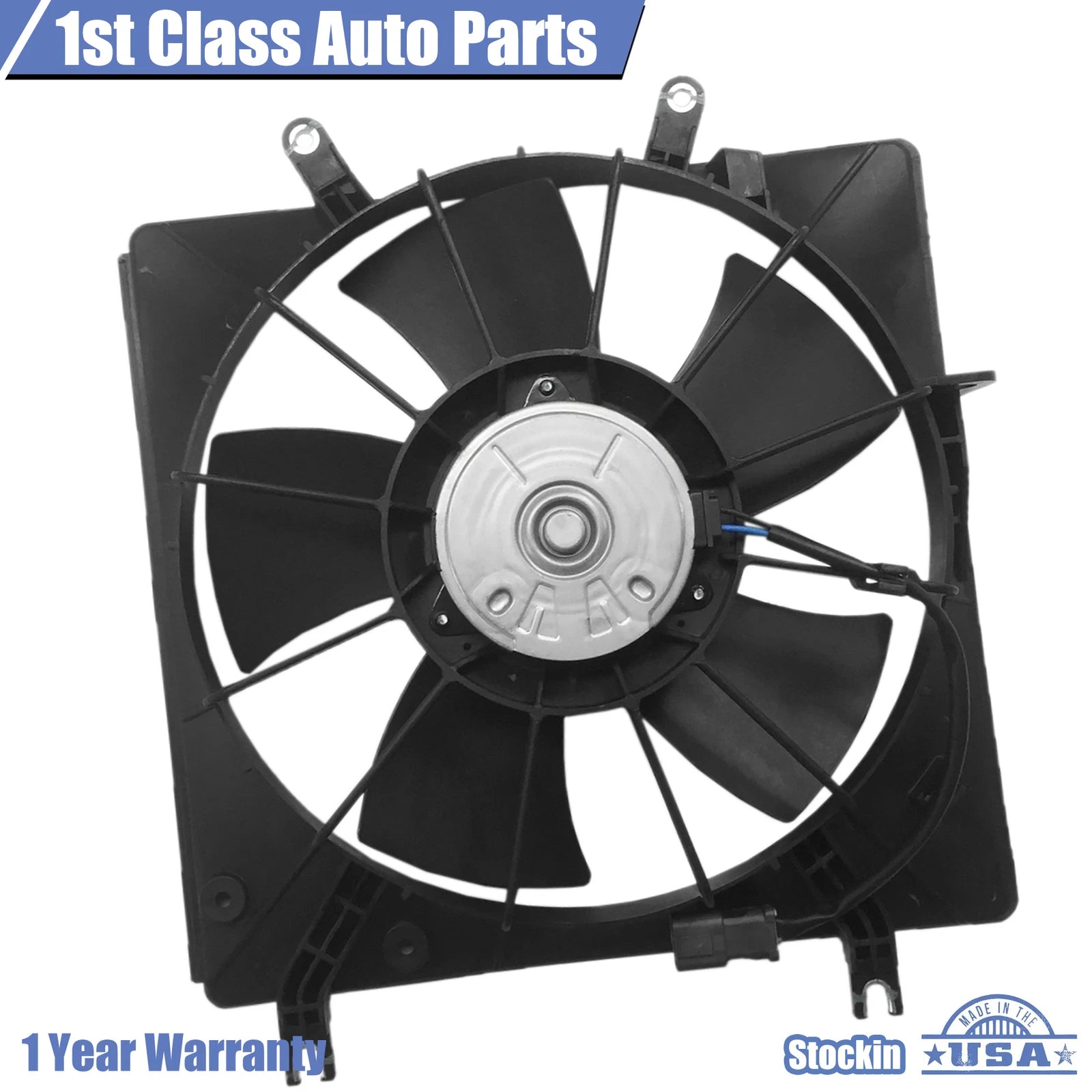 Left Radiator Cooling Fan for Honda Accord (2003–2007)