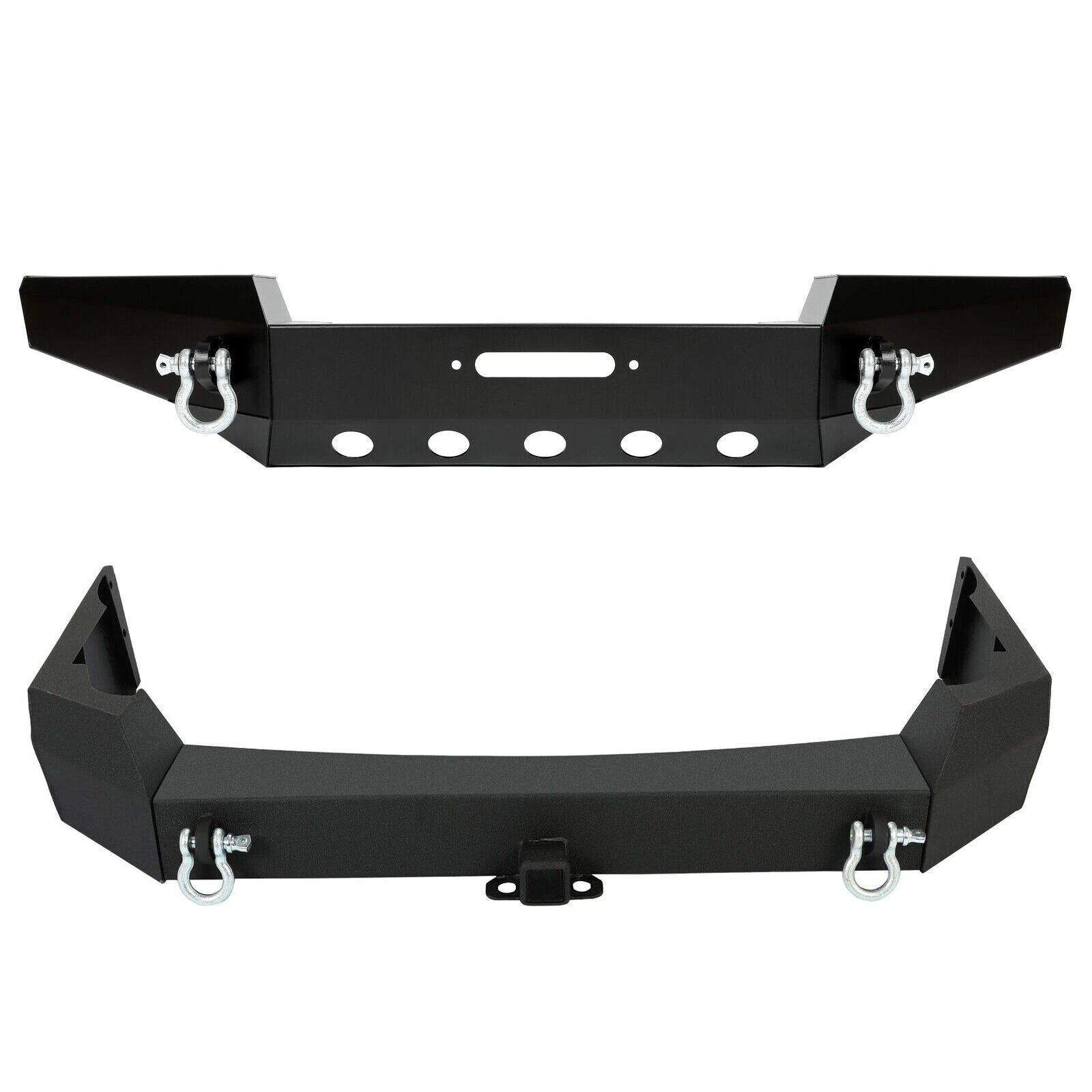Set of 2 Steel D-Rings Winch Plate for Jeep Grand Cherokee WJ (1999–2004)