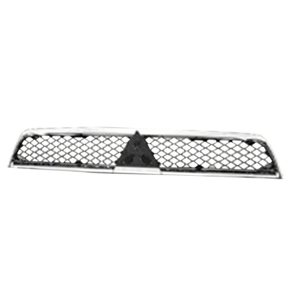 Replacement Black Chrome Plastic Front Grille for Jeep Wrangler JL (2018–2024)