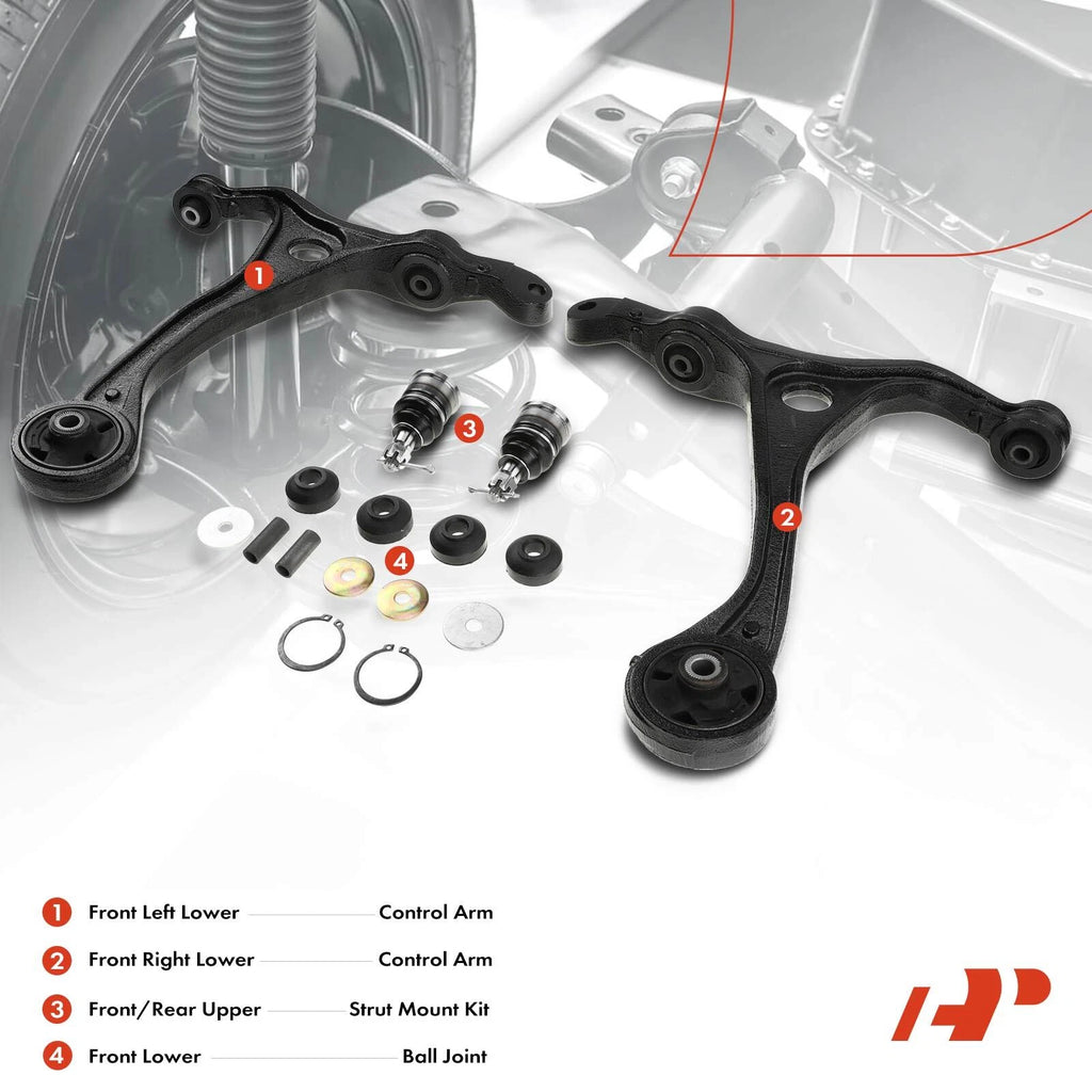 6X Control Arm & Ball Joint for Honda Accord (2003–2007) Acura
