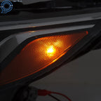 Left Headlight for Nissan Sentra (2020-2023) Halogen Black Housing