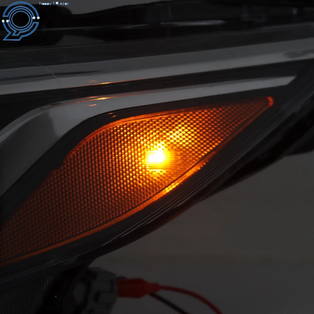 Left Headlight for Nissan Sentra (2020-2023) Halogen Black Housing