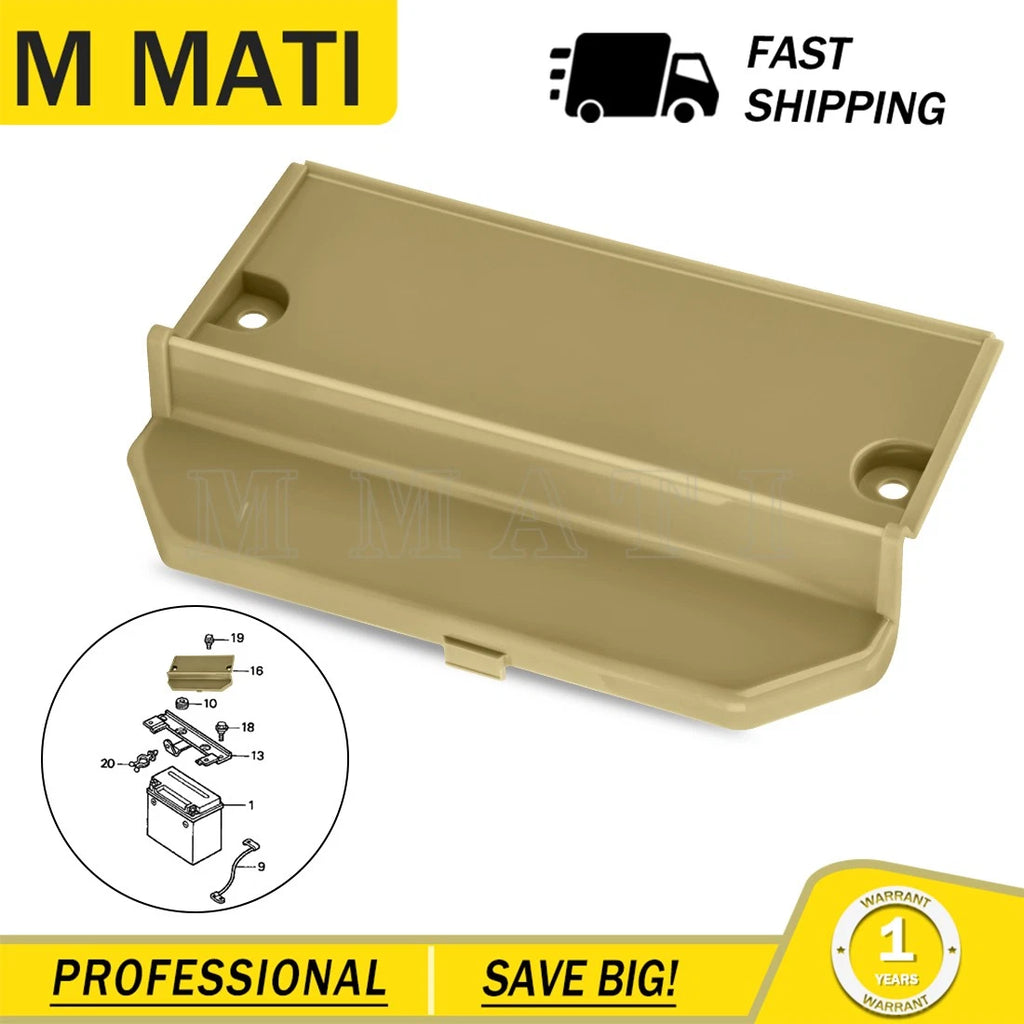 Battery Cover for Honda Fourtrax 300 TRX300 (1988–2000) Brown Tan