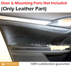 Front Door Armrest Cover for Honda Civic Sedan (2016–2020) Black Leather